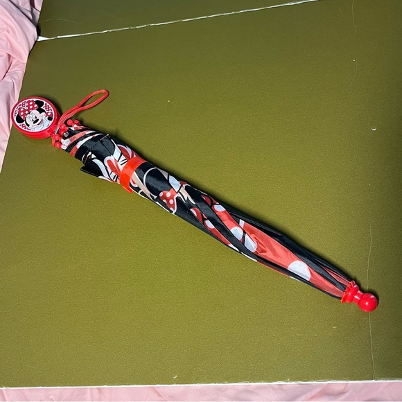 NWT Disney Kids Umbrella Slicker Minnie Mouse Toddler Girl Raincoat Set Ages 2-7 - Picture 7 of 7